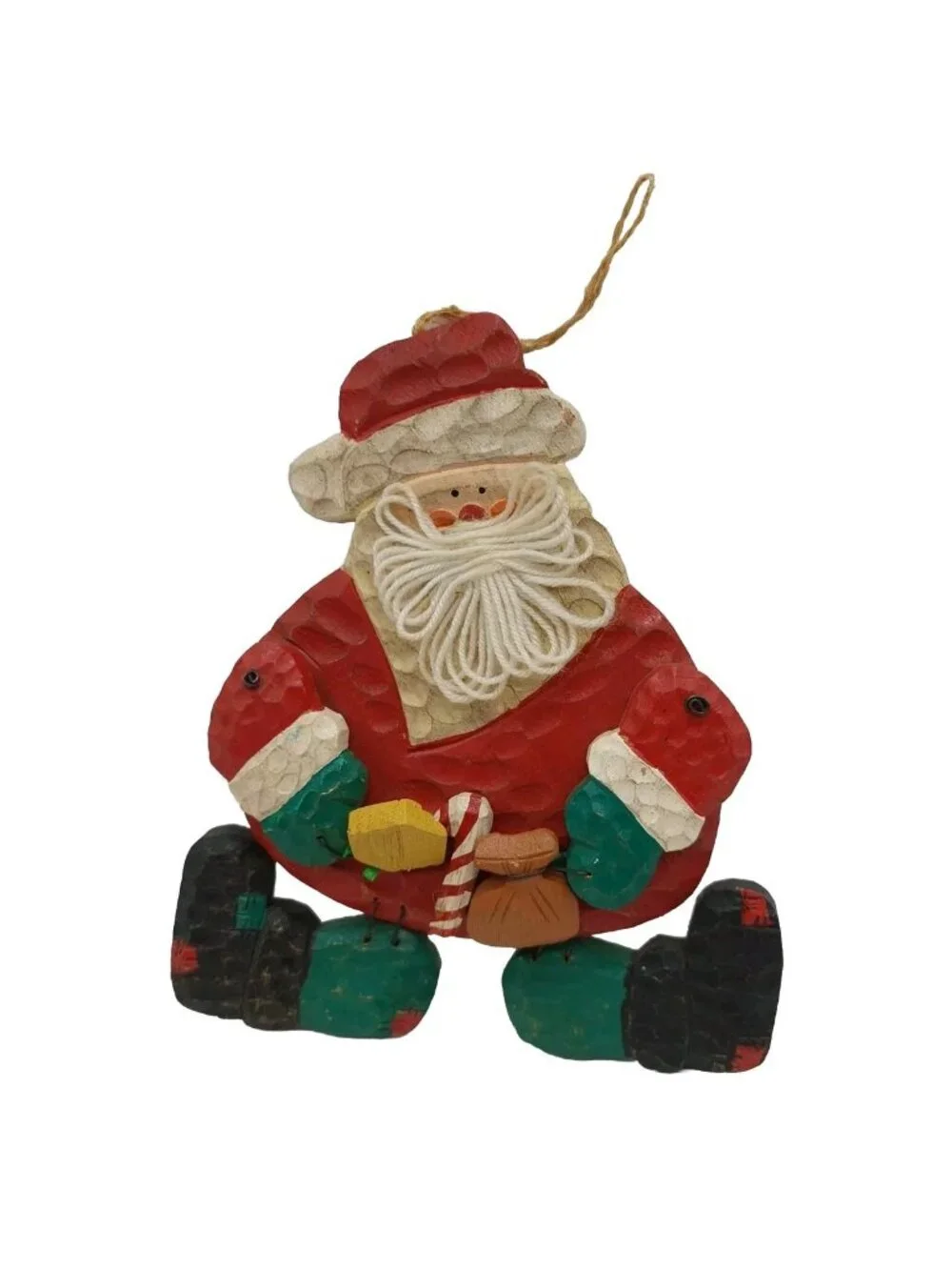 Wooden Santa Door Wall Hanging 8